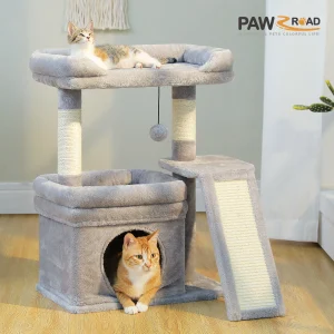 Small Cat Tower with Sisal Scratching Post