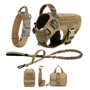 Large and Medium Dog Vest, Harness And Leash Set