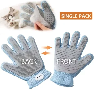 2-Sided Deshedding & Massage Glove for Cats/Dogs