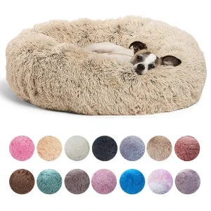 40-90cm 6 Sizes Round Super Soft Pet, Dog, Cat Bed
