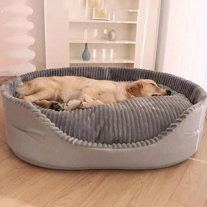 Machine-Washable Soft & Cozy Pet Bed With Warm Mat