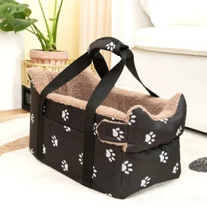Small Cozy Portable Pet Booster-Safety Car Seat