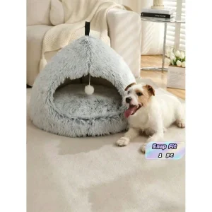 Cat House - Dog Bed -  Soft, Plush & Comfortable
