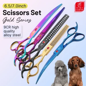 Fenice dog grooming scissors Shears set