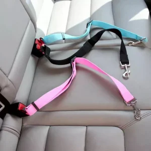 New Dog-Cat Car Seat Belt Safety Harness Clip