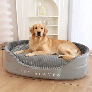 Dog Bed, High Support Foam-Soft Cushion S/M/L/XL