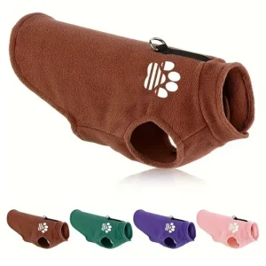 Autumn-Winter, Warm Fleece Sweater for Pets-Dogs