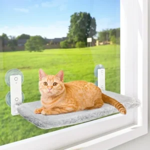 Cordless Cat Window or Wall Perch- Hammock